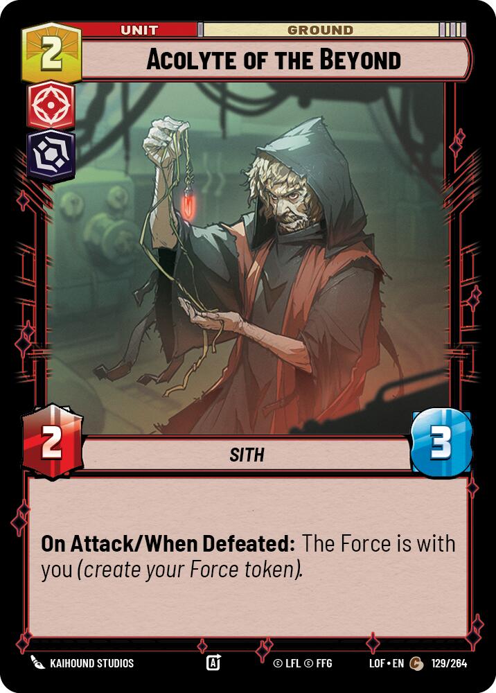 Acolyte of the Beyond - 129/264 (Normal) Near Mint_Non-Foil
