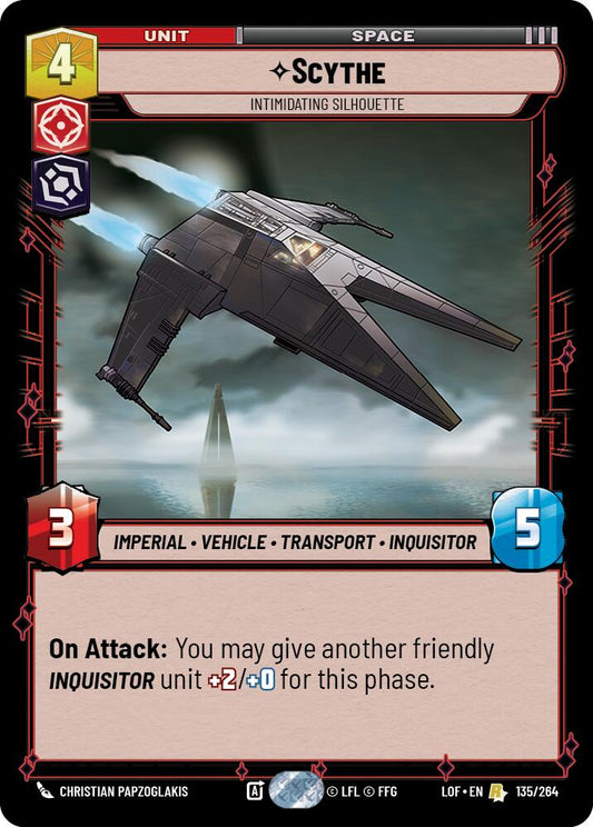 Scythe - Intimidating Silhouette - 135/264 (Normal) Near Mint_Non-Foil
