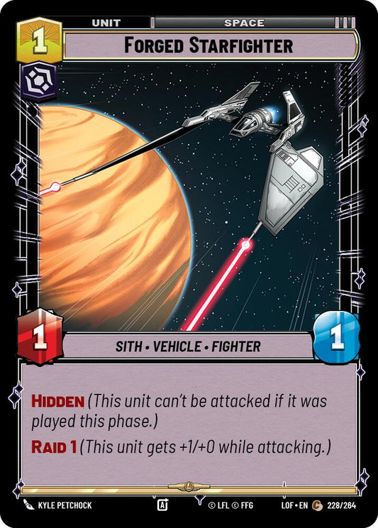 Forged Starfighter - 228/264 (Normal) Near Mint_Non-Foil