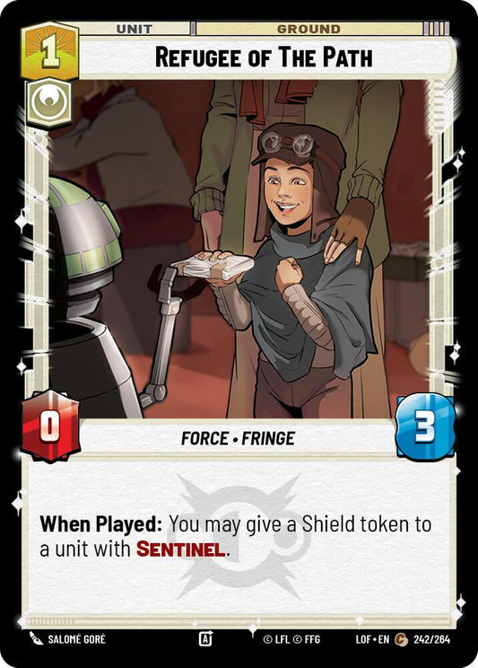 Refugee of The Path - 242/264 (Normal) Near Mint_Non-Foil