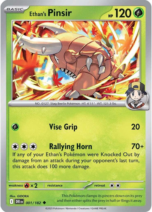 Ethan's Pinsir (Normal) Near Mint_Normal