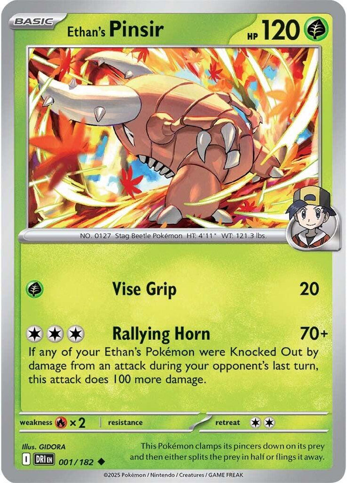 Ethan's Pinsir (Normal) Near Mint_Normal