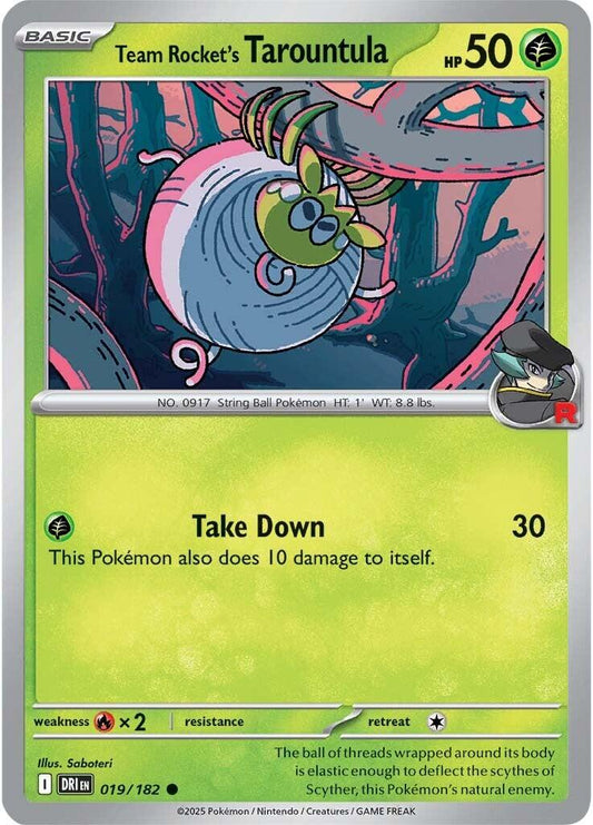 Team Rocket's Tarountula (Normal) Near Mint_Normal