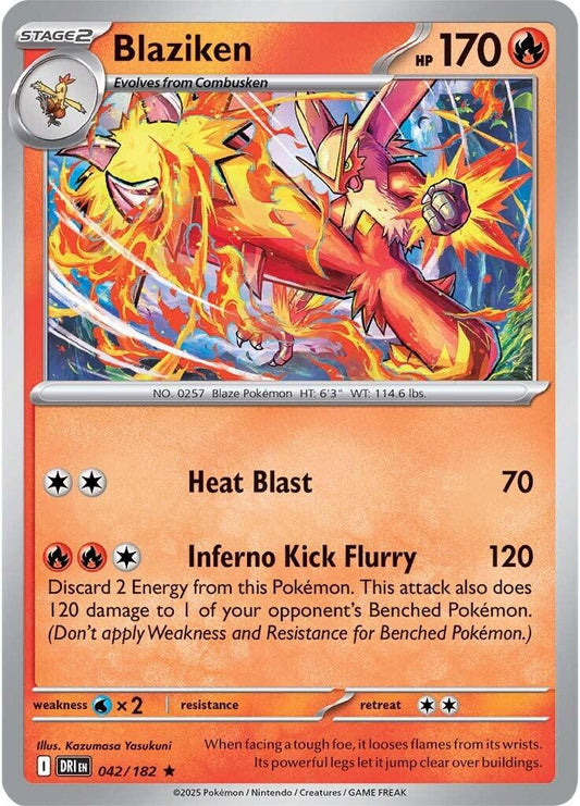Blaziken - 042/182 (Holofoil) Near Mint_Holofoil