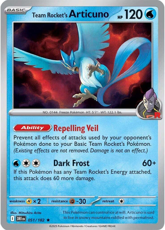 Team Rocket's Articuno (Holofoil) Near Mint_Holofoil