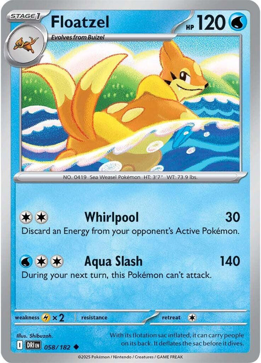 Floatzel (Normal) Near Mint_Normal