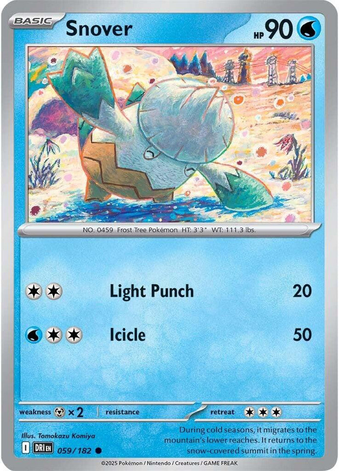 Snover (Reverse Holofoil) Near Mint_Reverse Holofoil