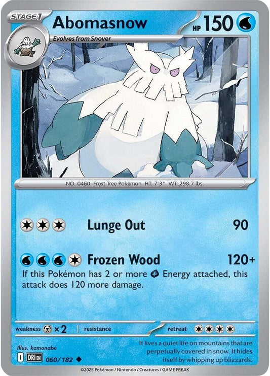Abomasnow (Normal) Near Mint_Normal