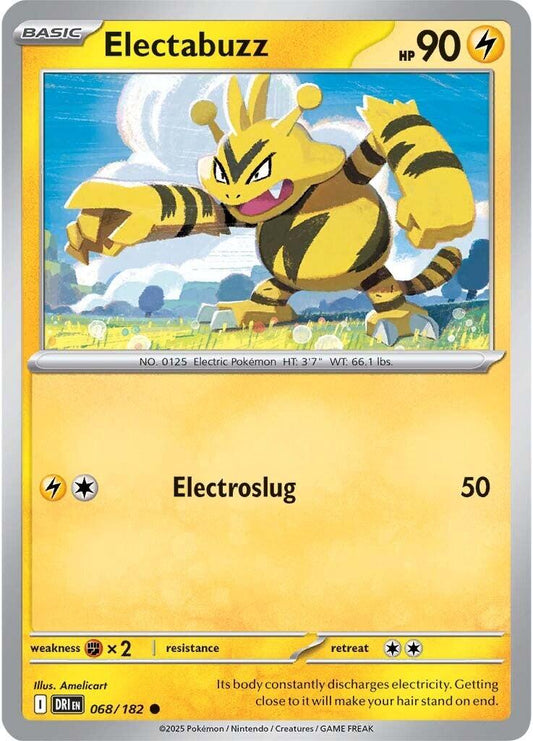 Electabuzz (Reverse Holofoil) Near Mint_Reverse Holofoil