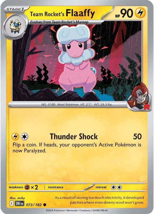 Team Rocket's Flaaffy (Reverse Holofoil) Near Mint_Reverse Holofoil