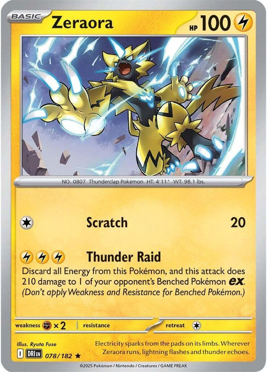 Zeraora (Holofoil) Near Mint_Holofoil