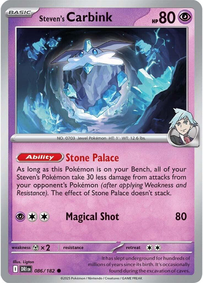 Steven's Carbink (Reverse Holofoil) Near Mint_Reverse Holofoil