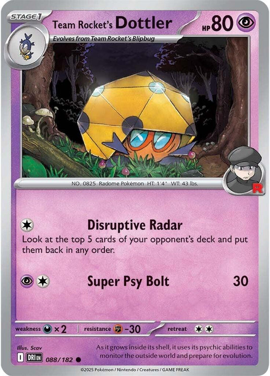 Team Rocket's Dottler (Normal) Near Mint_Normal