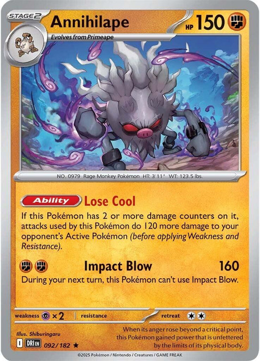 Annihilape (Holofoil) Near Mint_Holofoil