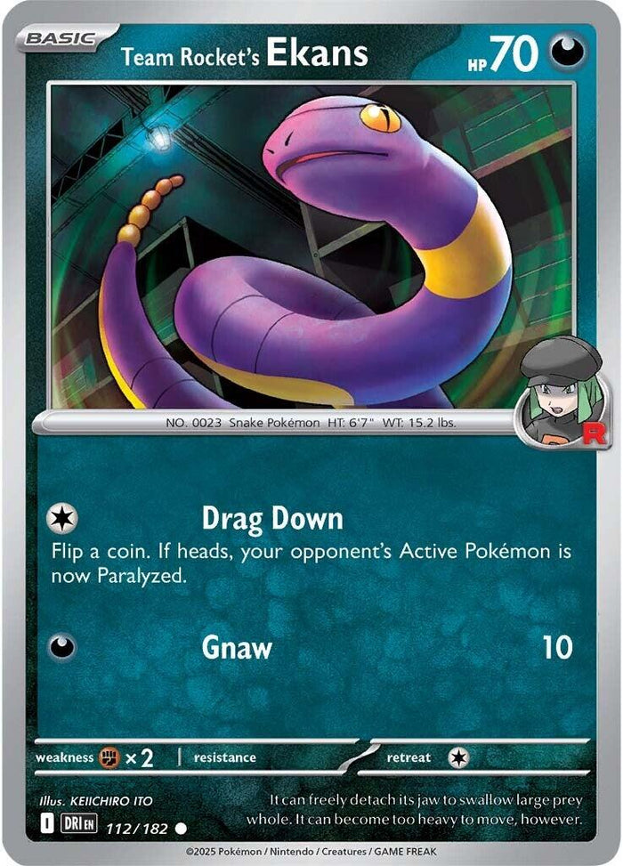 Team Rocket's Ekans (Normal) Near Mint_Normal