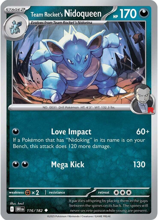 Team Rocket's Nidoqueen (Normal) Near Mint_Normal
