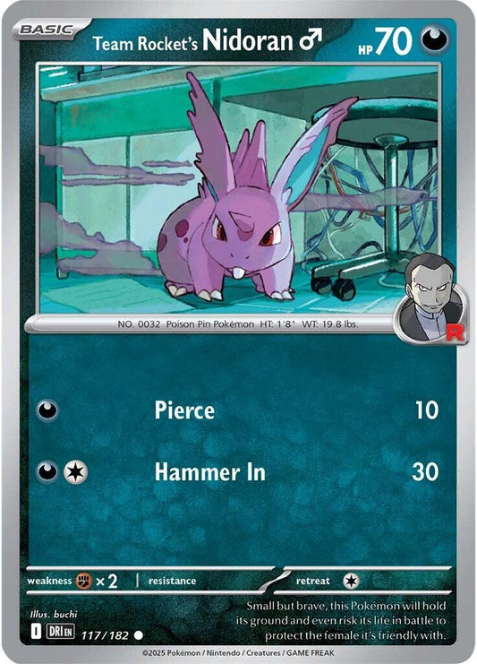 Team Rocket's Nidoran M (Normal) Near Mint_Normal