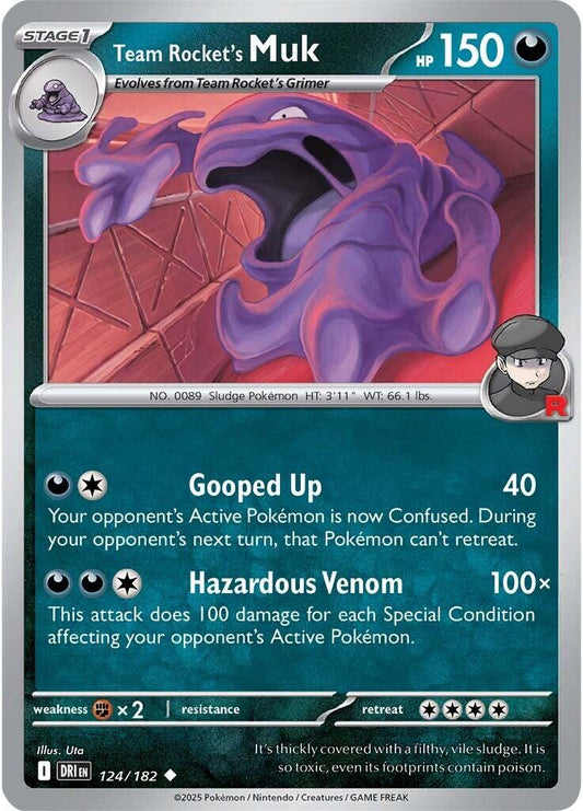 Team Rocket's Muk (Reverse Holofoil) Near Mint_Reverse Holofoil