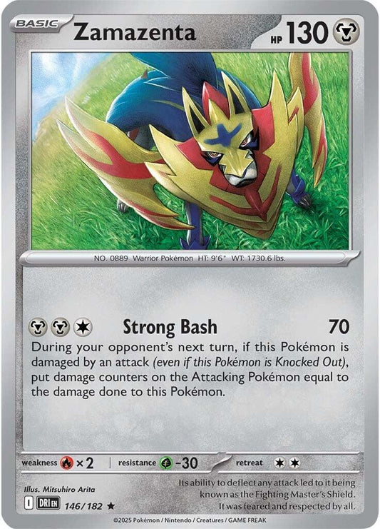 Zamazenta - 146/182 (Reverse Holofoil) Near Mint_Reverse Holofoil