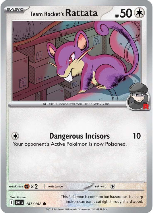 Team Rocket's Rattata (Normal) Near Mint_Normal