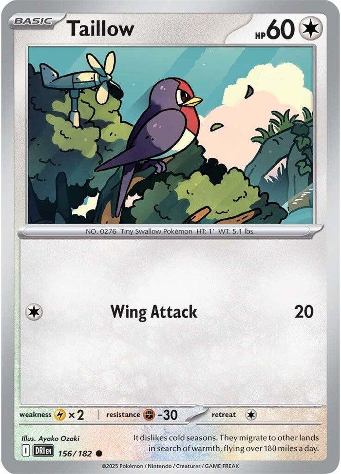 Taillow (Reverse Holofoil) Near Mint_Reverse Holofoil