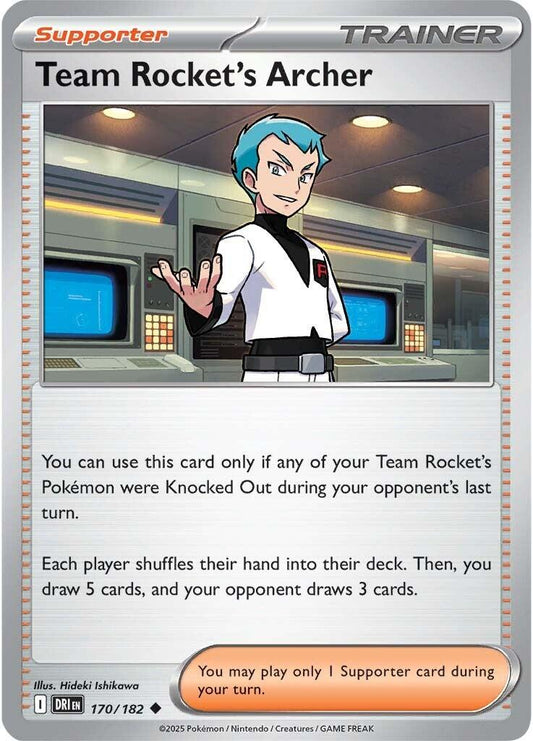 Team Rocket's Archer - 170/182 (Normal) Near Mint_Normal