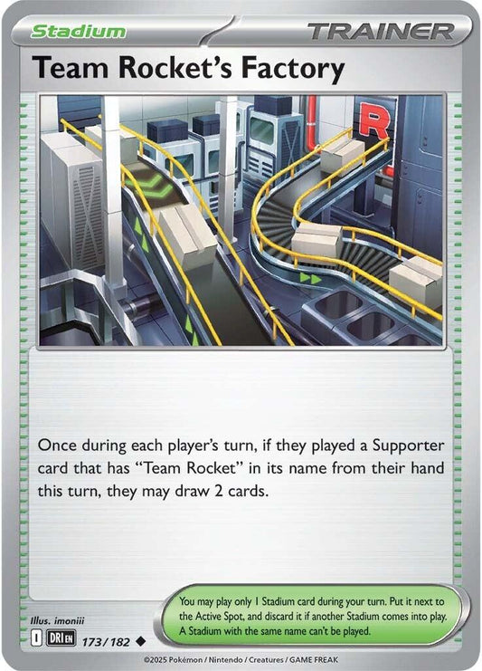 Team Rocket's Factory (Normal) Near Mint_Normal