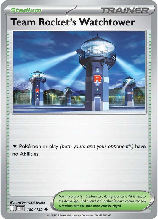 Team Rocket's Watchtower (Normal) Near Mint_Normal
