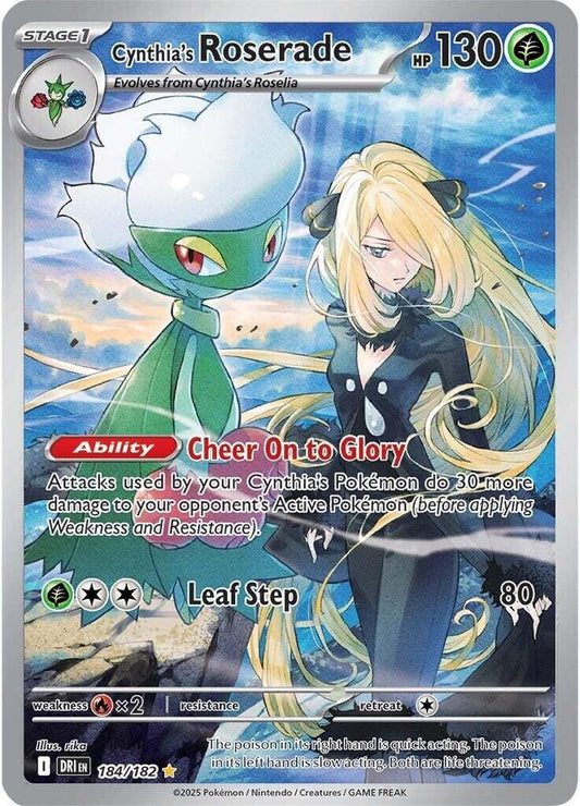 Cynthia's Roserade - 184/182 (Foil)