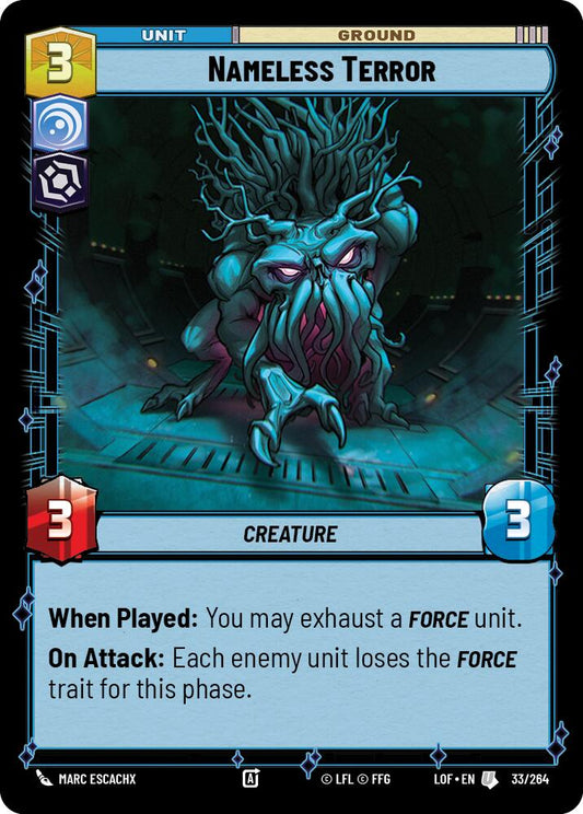 Nameless Terror - 033/264 (Normal) Near Mint_Non-Foil