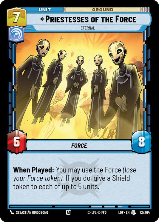 Priestesses of the Force - Eternal - 072/264 (Normal) Near Mint_Non-Foil
