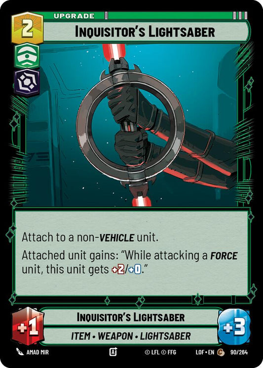 Inquisitor's Lightsaber - 090/264 (Normal) Near Mint_Non-Foil