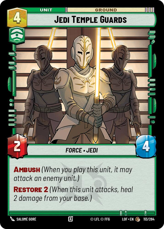 Jedi Temple Guards - 113/264 (Normal) Near Mint_Non-Foil