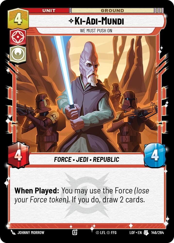 Ki-Adi-Mundi - We Must Push On - 146/264 (Normal) Near Mint_Non-Foil