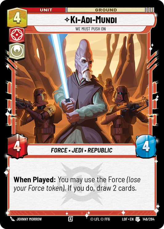 Ki-Adi-Mundi - We Must Push On - 146/264 (Normal) Near Mint_Non-Foil