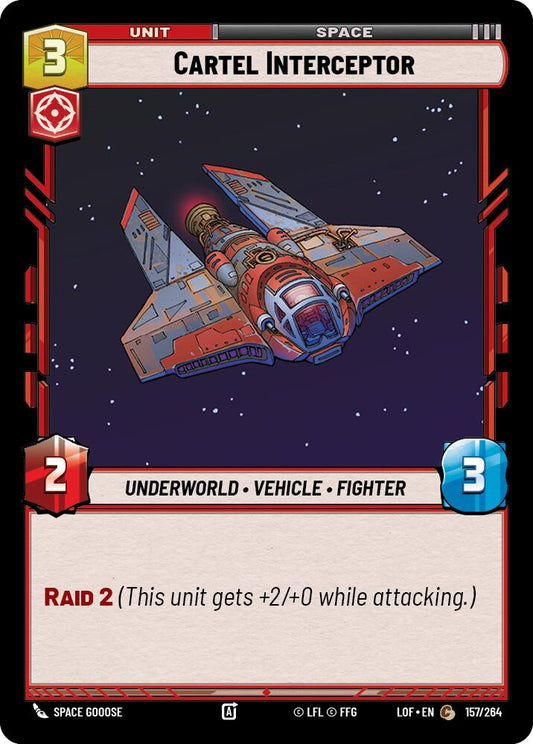 Cartel Interceptor - 157/264 (Normal) Near Mint_Non-Foil