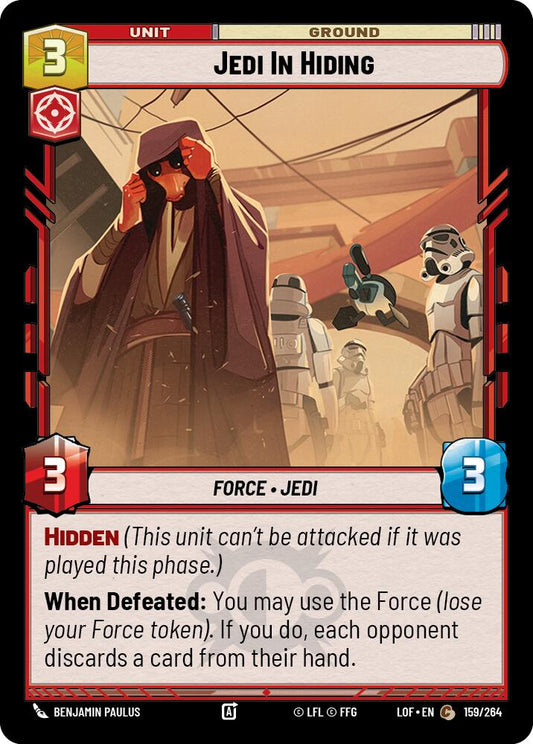 Jedi In Hiding - 159/264 (Normal) Near Mint_Non-Foil