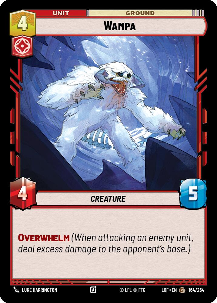 Wampa - 164/264 (Normal) Near Mint_Non-Foil