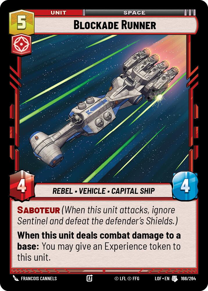 Blockade Runner - 166/264 (Normal) Near Mint_Non-Foil