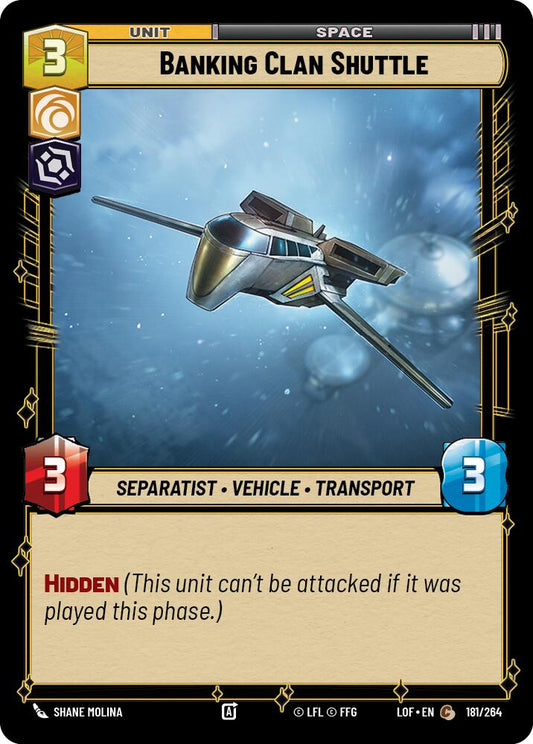 Banking Clan Shuttle - 181/264 (Normal) Near Mint_Non-Foil