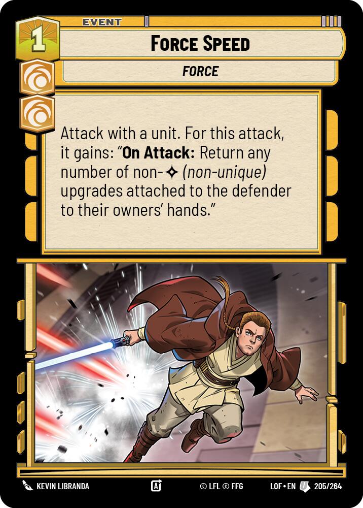 Force Speed - 205/264 (Normal) Near Mint_Non-Foil