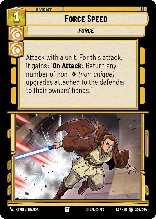 Force Speed - 205/264 (Normal) Near Mint_Non-Foil
