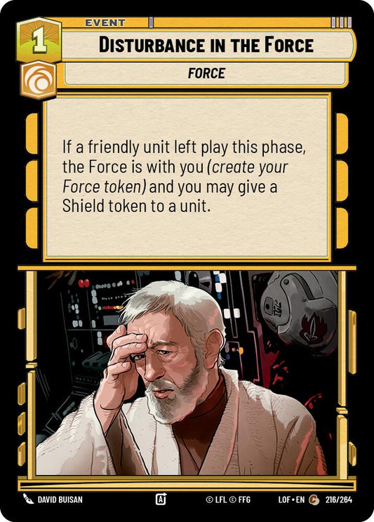 Disturbance in the Force - 216/264 (Normal) Near Mint_Non-Foil