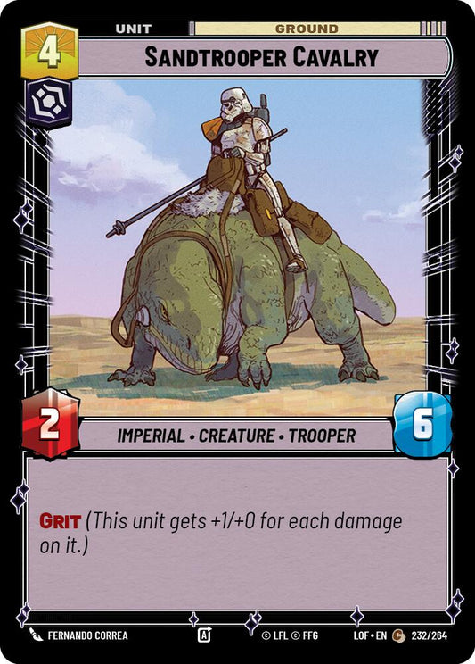 Sandtrooper Cavalry - 232/264 (Normal) Near Mint_Non-Foil