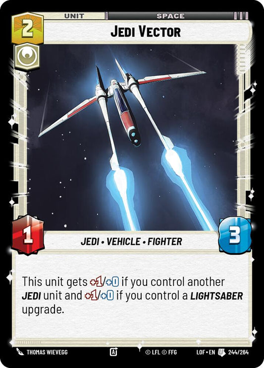 Jedi Vector - 244/264 (Normal) Near Mint_Non-Foil