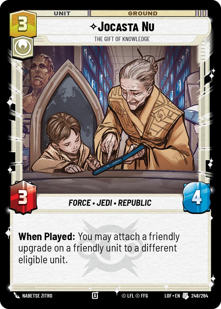 Jocasta Nu - The Gift of Knowledge - 248/264 (Normal) Near Mint_Non-Foil