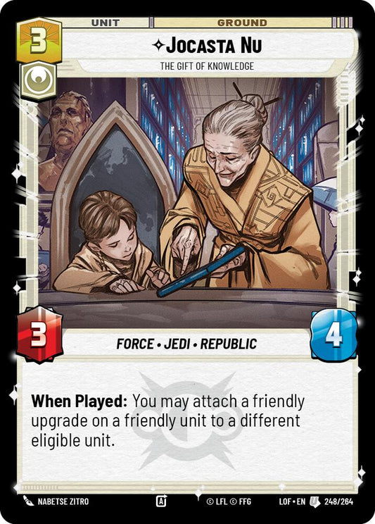 Jocasta Nu - The Gift of Knowledge - 248/264 (Normal) Near Mint_Non-Foil