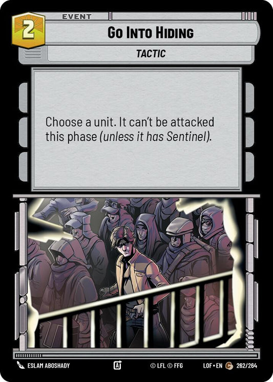 Go Into Hiding - 262/264 (Normal) Near Mint_Non-Foil