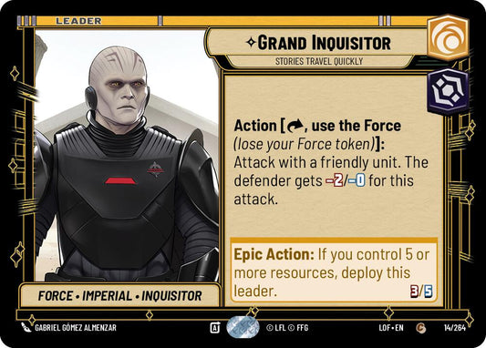 Grand Inquisitor - Stories Travel Quickly - 014/264 (Normal) Near Mint_Non-Foil