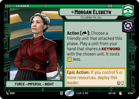 Morgan Elsbeth - Following the Call - 005/264 (Normal) Near Mint_Non-Foil